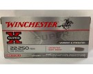 20 CARTOUCHES WINCHESTER POWER POINT 55GRS CALIBRE 22-250