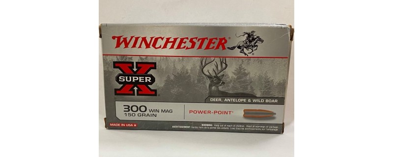 20 CARTOUCHES WINCHESTER POWER POINT 200GR CLAIBRE 44/40