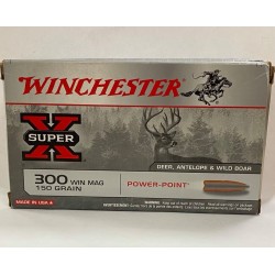 20 CARTOUCHES WINCHESTER POWER POINT 200GR CALIBRE 44/40