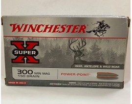 20 CARTOUCHES WINCHESTER POWER POINT 200GR CLAIBRE 44/40