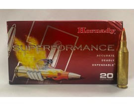 20 CARTOUCHES HORNADY SST SPF CALIBRE 243WIN