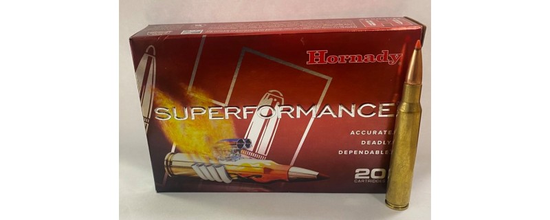 20 CARTOUCHES HORNADY SST SUPERFORMANCE 165GRS  calibre 308W