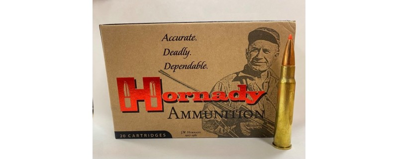 20 CARTOUCHES HORNADY SST 170GR CALIBRE 8X57JRS