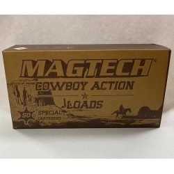 50 CARTOUCHES MAGTECH COWBOY 250GR CALIBRE 45LC