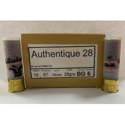 10 CARTOUCHES JOCKER AUTHENTIQUE 28 CALIBRE 16/67 PLOMB 6