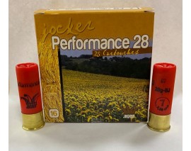 25 CARTOUCHES PERFORMANCE 28 BJ CAL16 PLOMB 7