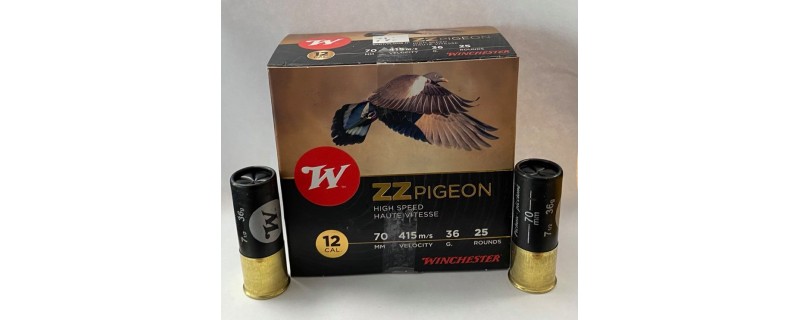 ZZ PIGEON 12/70 PLOMB 7 1/2