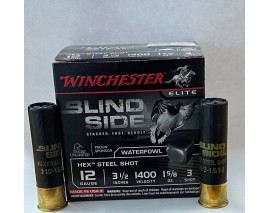 25 CARTOUCHES WINCHESTER BLIND SIDE 12/76 PLOMB 3
