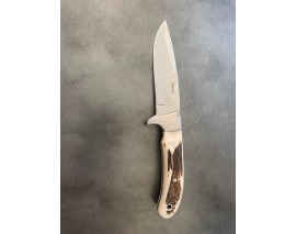 COUTEAU DE CHASSE CERF 12CM +ETUI