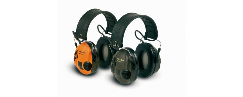 CASQUE ELECTRONIQUE PELTOR SPORTAC VERTES/ORANGE