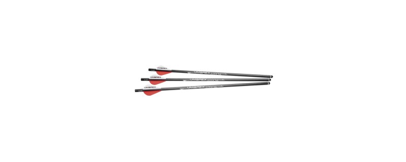3 FLECHES POUR UMAREX AIRJAVELIN AVEC FIELD TIP