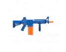 CARABINE REKT OPFOUR BLEUE + 12 FLECHETTES EN MOUSSE