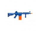 CARABINE REKT OPFOUR BLEUE + 12 FLECHETTES EN MOUSSE