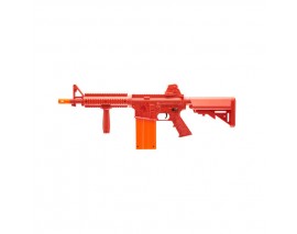 CARABINE REKT OPFOUR ROUGE + 12 FLECHETTES EN MOUSSE