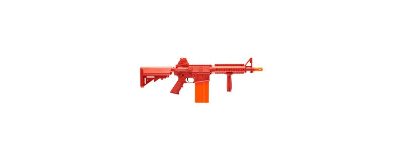 CARABINE REKT OPFOUR ROUGE + 12 FLECHETTES EN MOUSSE