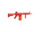 CARABINE REKT OPFOUR ROUGE + 12 FLECHETTES EN MOUSSE