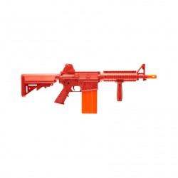 CARABINE REKT OPFOUR ROUGE + 12 FLECHETTES EN MOUSSE
