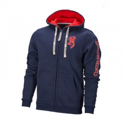 SWEATSHIRT BROWNING SNAPSHOT ZIP COULEUR MARINE TAILLE L