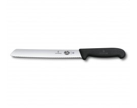 COUTEAU A PAIN VICTORINOX  21CM NOIR