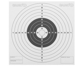 PAQUET DE 100 CIBLES GAMO CARTONNEES 14X14