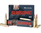 20 CARTOUCHES HORNADY SUBSONIC CAL 300 BLACKOUT
