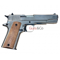 PISTOLET CHIAPPA 1911 NICKELE CAL 9MM A BLANC