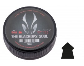 500 PLOMB THE BLACK OPS SOUL A TETE POINTUE CAL 4.5mm