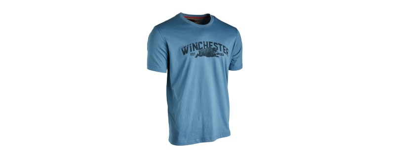 TEE SHIRT WINCHESTER VERMONT COULEUR BLEU TAILLE M