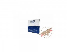 Pastille autocollante blanche diam.15