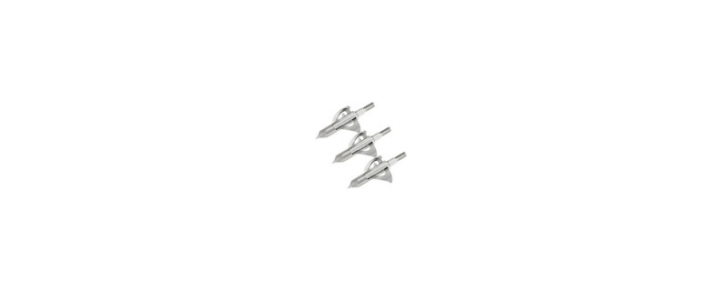 3 POINTES DE CHASSES BROADHEAD 1 POUR FLECHE NXG