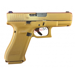 B - PISTOLET GLOCK 19X COYOTE CAL 9X19