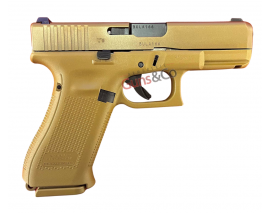 B - PISTOLET GLOCK 19X COYOTE CAL 9X19