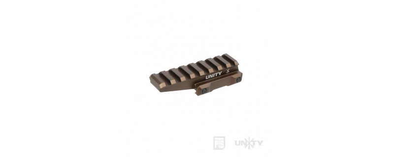 REHAUSSE DE RAIL PICATINNY PTS UNITY FAST RISER