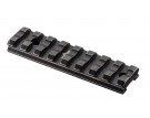 RAIL ADAPTATEUR 11 MM VERS 21 MM POUR RAIL PICATINNY