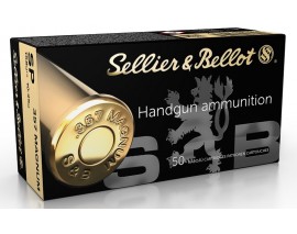 50 CARTOUCHES SELLIER BELLOT SP 357MAG