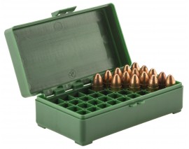 BOITE DE RANGEMENT 50 MUNITIONS CAL 9x19