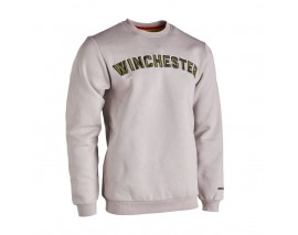 PULL WINCHESTER FALCON CREW NECK COULEUR GRIS TAILLE M