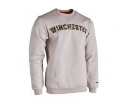 PULL WINCHESTER FALCON CREW NECK COULEUR GRIS TAILLE XL