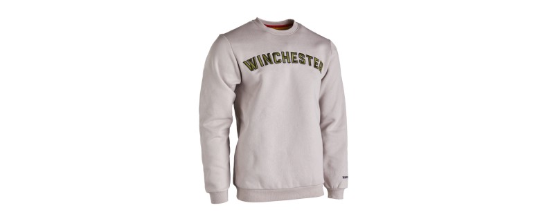 PULL WINCHESTER FALCON CREW NECK COULEUR GRIS TAILLE XXXL