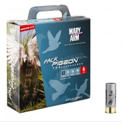 PACK PIGEON 36 MARY ARM PLOMB 6 CALIBRE 12/70