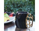 MUG POING AMERICAIN BLACK & GOLD