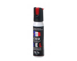 BOMBE GEL DEFENSE CS CAPOT 1/4 DE TOUR 25ML