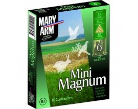 10 CARTOUCHES MARY ARM MINI MAGNUM 40 BJ CAL 12/70