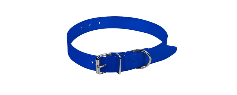 COLLIER ECO POLYURETHANE 650X25MM BLEU