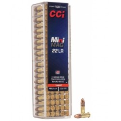 CCI MINI MAG 22LR 40GRS PAR 100