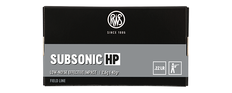 50 CAROUCHES RWS SUBSONIC HP CALIBRE 22LR