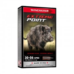 20 CARTOUCHES WINCHESTER EXTREME POINT 180GR CALIBRE 30-06