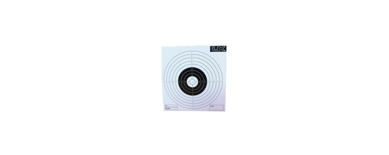 CARTONS CIBLES UX 14X14 PAR 100
