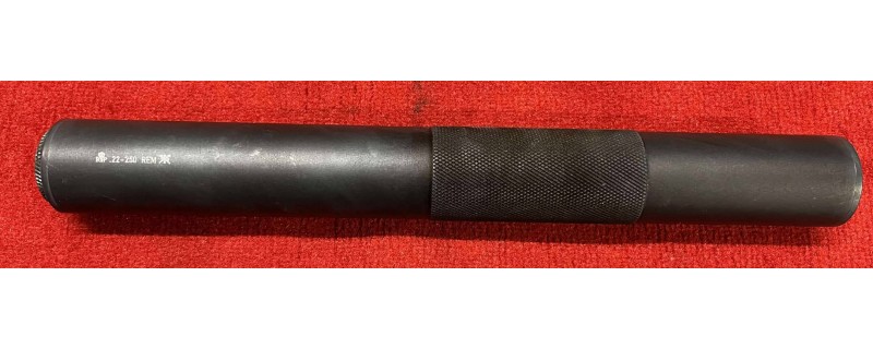 FLASH - SILENCIEUX PHANTOM POWER CF22 BLACK 1/2X20 CAL5.7