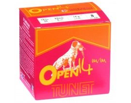 25 MUNITIONS OPEN TUNET 14 MM PLOMB 8